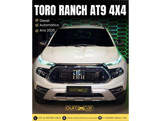 FIAT TORO 2.0 16V TURBO DIESEL RANCH 4WD AT9 FIAT TORO 2.0 16V TURBO DIESEL RANCH 4WD AT9